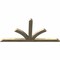 Ekena Millwork Richland Rough Sawn Timber Gable Bracket, Douglas Fir, 108"W x 54"H x 4"D x 6"F, 12/12 Pitch GBW108X54X0406RIC00RDF - alternate 5
